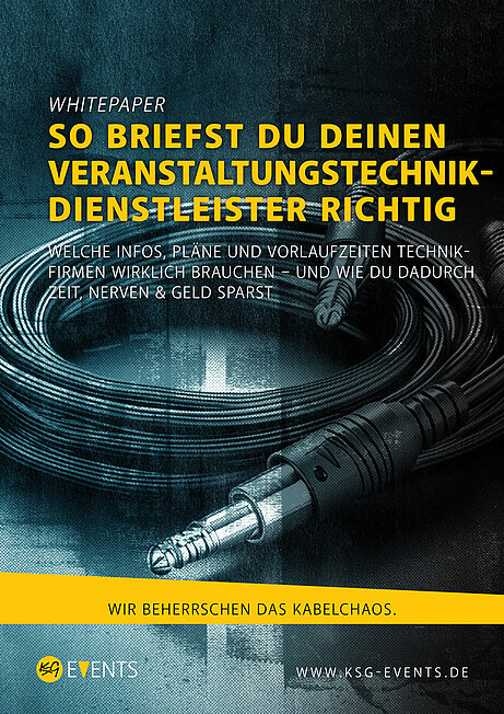 Whitepaper Briefing Veranstaltungstechnikfirma