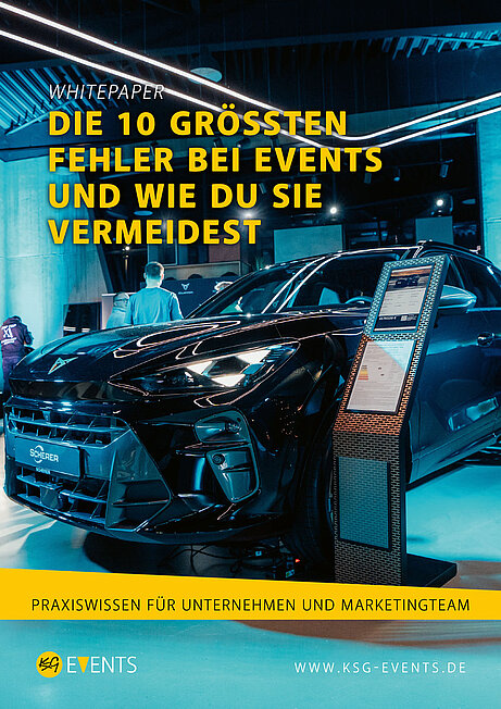 Whitepaper: Die 10 größten Fehler bei Events