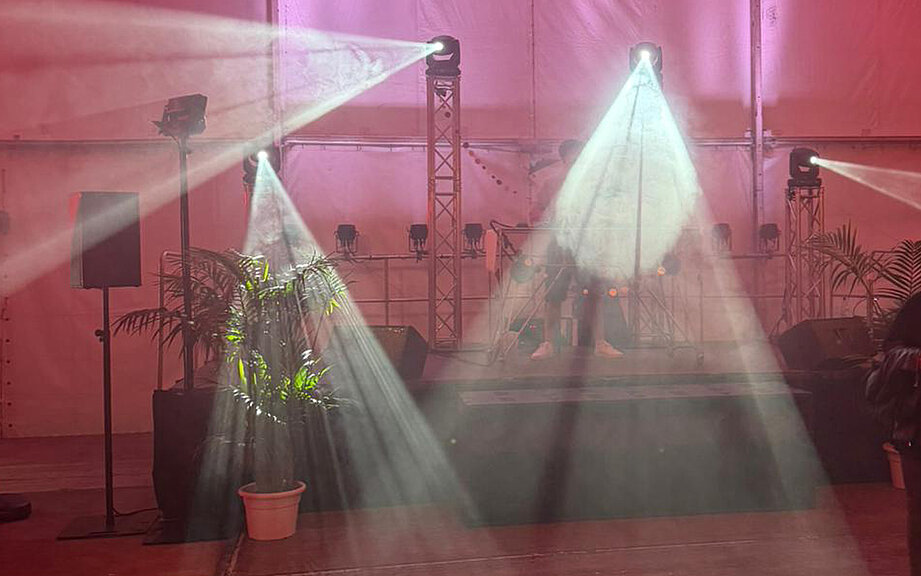 Mitarbeiterfest Licht und Ton