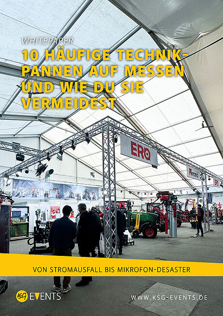 10 häufige Technik-Pannen auf Messen